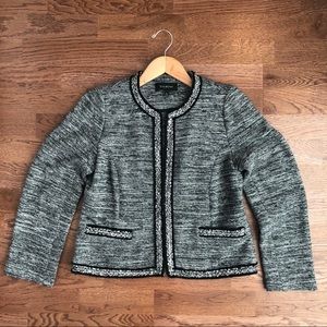 Talbots Black/White Jacket